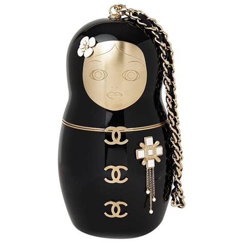 chanel russian doll bag|Chanel luggage.